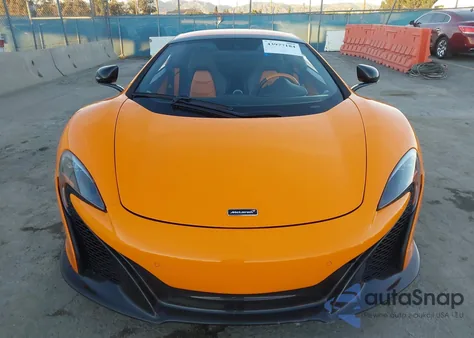 2016 Mclaren 650S z USA, uszkodzony, nr VIN SBM11FAA5GW006189